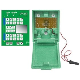 PLUM Plug & Heat Augenspülung-Wandbox klein