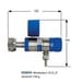 GCE Druckminderer MediSelect, 0-25 LTR